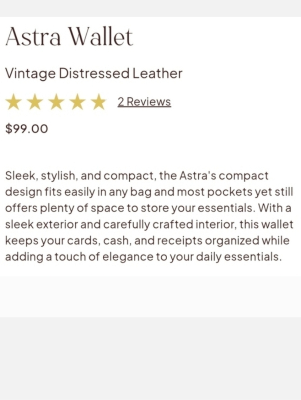 Patricia Nash Astra Bi-fold Snap Wallet in Tan Heritage Leather - Picture 13 of 14